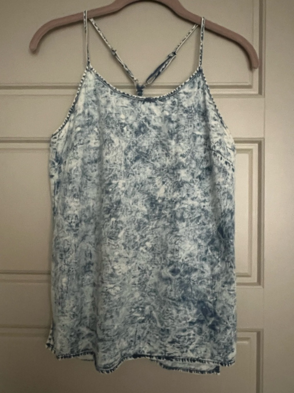 Noisy May Blue Tie-Dye Spaghetti Strap Camisole